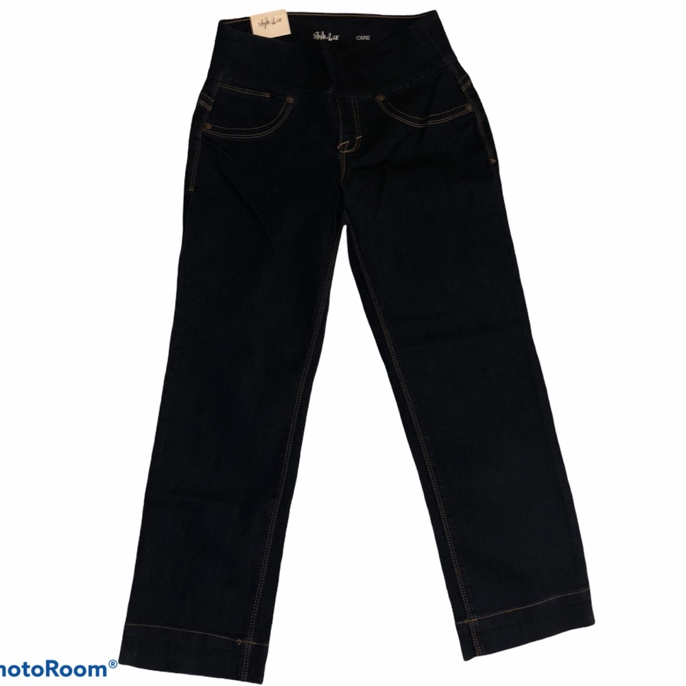 Style & Co. Capri Jeggings NWT XS Dark Denim